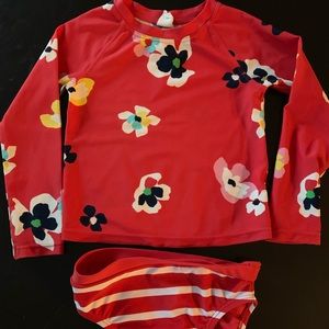 Gap Swim Rash guard and bottoms